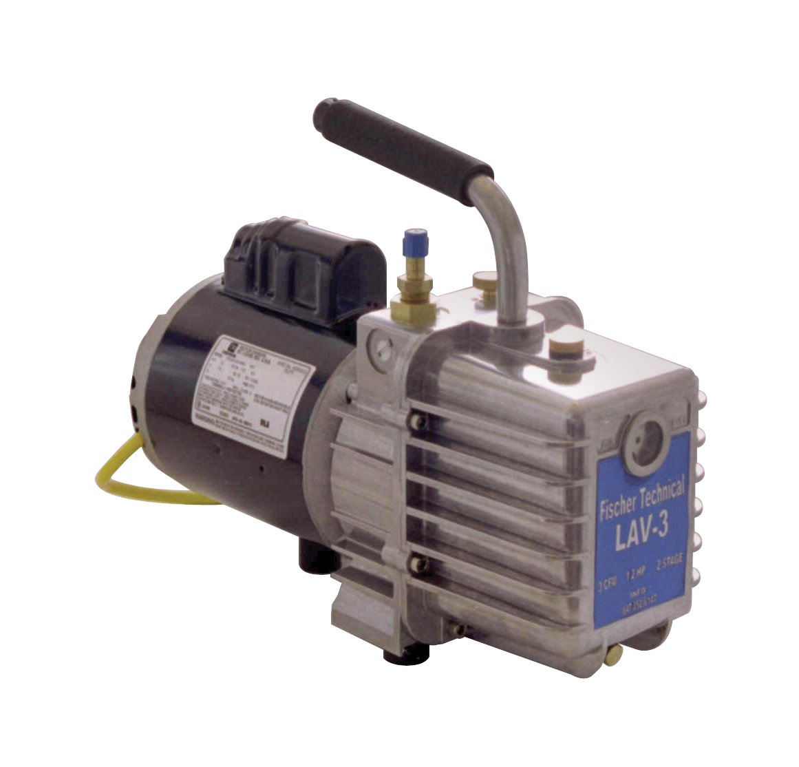 Fischer LAV-3/220 Laboratory High Vacuum Pump, 2 Stage Rotary Vane